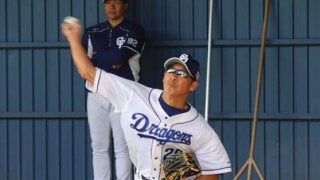 チーム最年長の中日山井がチーム初の100球超え　128球投げ「予定になかったけど…」