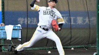 ホークス二保、内川＆松田と対決　一発浴びるも「感覚的にも悪くなかった」