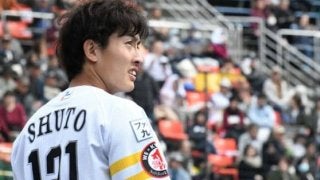 A組唯一の育成選手　鷹のスピードスター周東、支配下への挑戦「自信を持って」