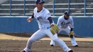 西武ドラ4粟津がシート打撃初登板　2奪三振のカットに手応え「あんなに三振を」