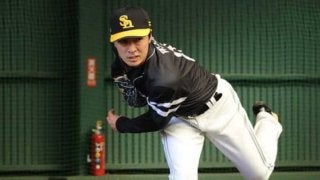左肩故障から復活目指す鷹・和田　3度目ブルペン入りで60球「もっと投げたい」