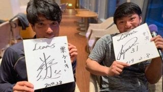 源田の守備に感動、富士大の先輩に…　西武新人・内野コンビがキャンプを振り返る