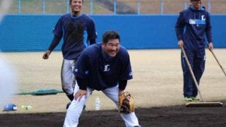 西武中村、キャンプ恒例の特守で軽快守備披露　「しっかり守って打ってが野球」