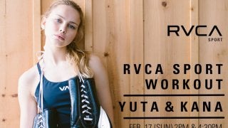 “RVCA SPORT” を体感できるPOP UP STOREが新宿高島屋に期間限定でOPEN