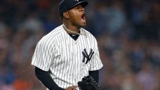 【MLB】これがヤンキース19勝右腕だ！　打者目線ブルペン動画が話題「初日に剛速球」