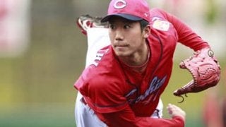 広島・山口翔を沢村賞コーチが絶賛。「2年目のブレイク」再現なるか