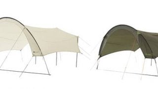 ロゴス、テントや車と連結できる「AKUBIタープ」シリーズ発売