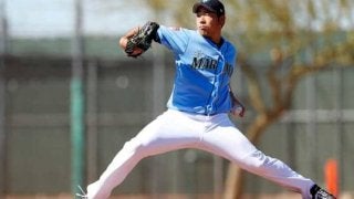 【MLB】菊池雄星が牧田和久と米初対面　OP戦前に談笑「なかなか実現できず…」