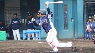 西武ドラ7ルーキー佐藤がアピール打　鷹・武田から先制の2点適時打
