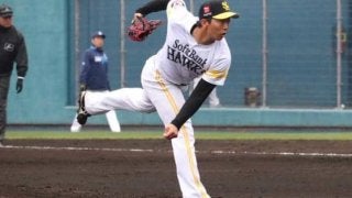 鷹の育成左腕・川原、今度は152キロをマーク！　支配下復帰へ猛アピール