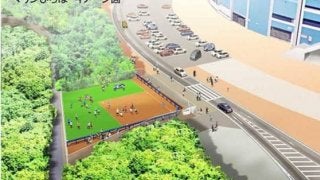 ロッテがZOZOマリンに「マリンひろば」オープン　子供が野球に親しめる場を