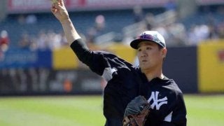 【MLB】田中将大、OP戦3回無失点で初勝利　初回先頭三塁打も9者連続アウト