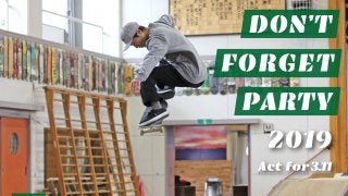 プロスケートボーダー達による東日本大震災チャリティーイベントが開催！「Don’t Forget Party 2019」