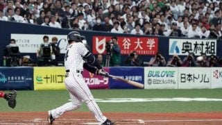 侍ジャパン打線がいきなり爆発！　吉田正の満塁弾などで初回5得点、打線組み替え的中