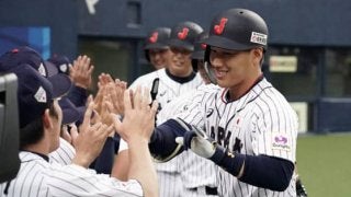 侍ジャパンが雪辱　新4番オリ吉田が満弾5打点、投手陣完封リレー