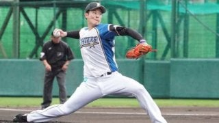 ハム吉田輝、無失点デビュー　最速146キロ、バットへし折り「球速以上にキレ」
