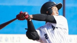 ロッテドラ1藤原、強風で目測誤り“洗礼”浴びるも…打者一巡の猛攻呼ぶ痛烈ヒット