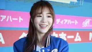 ロッテとの試合で「ラミガールズ」も“躍動”　ELIさん「これからも交流を」