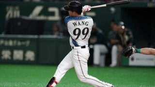 日本ハム王柏融が右翼線へタイムリー二塁打！　6回に貴重な追加点を演出