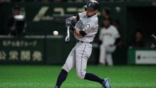 【MLB】イチロー、第1打席は坂本工にバット折られ一塁ゴロ　22打席連続ノーヒット