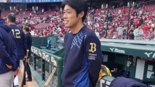 オリ元中継ぎエースは新米広報で奮闘中　「今はまた少し投げてみたいな」