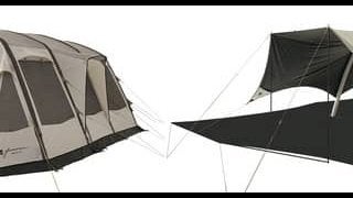 空気を入れるだけで組み立てられるテント＆タープ「グランベーシック エアマジック」発売