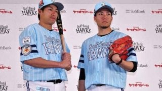 ソフトバンク、「鷹の祭典」ユニホーム発表　柳田「さわやかな色でいい感じ」