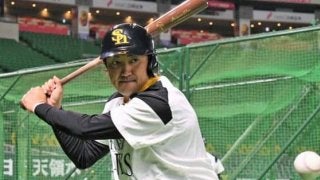 左手負傷の鷹・内川が打撃練習で快音　21日の楽天戦で復帰へ