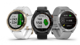 ガーミン、ゴルフを見える化するタッチスクリーン搭載GPSゴルフウォッチ「Approach S40」5月発売