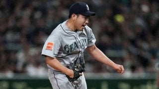 菊池雄星がトップを飾る「えげつない球」の数々が話題　MLB公式「観覧注意」