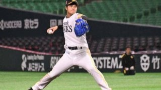 鷹ドラ1、圧巻白星デビュー　本塁打王・山川との対戦に「うわ～」も…3球三振