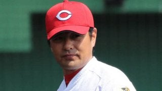広島緒方監督、初対戦のヤングマンに脱帽　「独特のカーブは難しいところがある」
