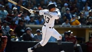 【MLB】“332億円男”マチャドが移籍後初本塁打　弾丸ライナーで左翼スタンドに突き刺す