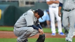 【MLB】“キング”ヘルナンデス、誕生日に…腹痛で1イニング降板「14回ほど吐いた」