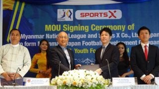 スポーツX、ミャンマーサッカー代表チームの強化を目的とした合弁会社設立