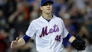 メッツのデグロムが右肘違和感でMRI検査へ　MLB公式伝える　昨季のサイ・ヤング賞投手