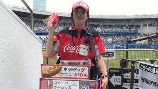 ロッテ、売り子ペナントレース途中結果発表　24年目・男性売り子が猛追の2位