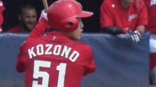 広島ドラ1小園、1軍昇格へアピール！　2軍戦で3点二塁打を含むマルチ安打