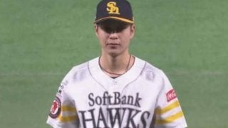 ホークス大竹、涙の今季初勝利　お立ち台で感極まる「キツかったですけど…」