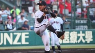 琉球の奪三振王は及川雅貴より評価が上。ドラフト上位候補に名乗り
