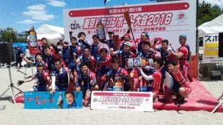 漕ぎ手の力を一つにして戦うボート競技「東京ドラゴンボート大会」開催