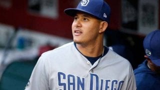 【MLB】前田健太の161キロ打球を…マチャドが華麗美技「スピンサイクル」→“鬼肩”剛速球
