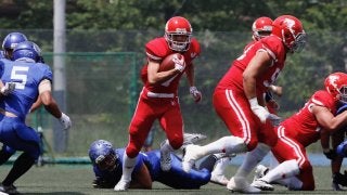 日大、資格停止処分解除後初の試合で日体大に大勝