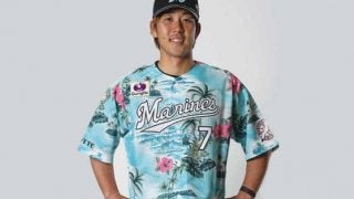 ロッテ、サマーユニホームのデザイン発表　今年も「BILLABONG」がデザイン担当