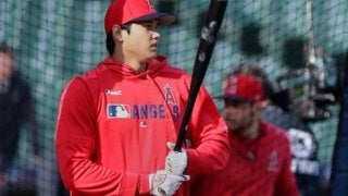 【MLB】大谷翔平、今季初安打へ3番先発　監督「左腕はアンラッキーだけど問題ない」