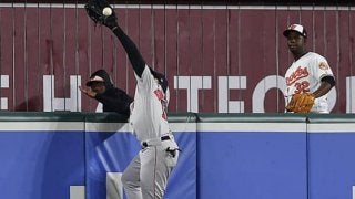 【MLB】Rソックス外野手がサヨナラ阻止の本塁打強奪キャッチ　米喝采「最高の外野手」