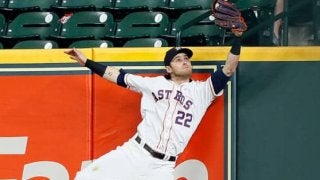 【MLB】「とてつもない」実況も大興奮＆大絶叫　ア軍外野手の逆転危機救う“強奪キャッチ”が圧巻