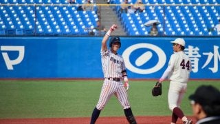 江藤＆山田のタイムリー＆リリーフ陣が奮闘！立大が競り勝って1勝1敗！【5/12 春季東京六大学野球 2回戦 立教大学 vs 早稲田大学】