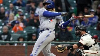 【MLB】No1有望株ゲレーロJr.が初本塁打含む2発　2発目は183キロ＆137Mの驚愕特大弾