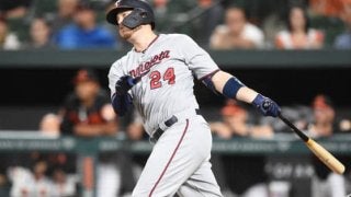 【MLB】“よそ見”で大谷珍出塁を呼んだ一塁手が汚名返上？　約184キロ＆138M特大弾放つ